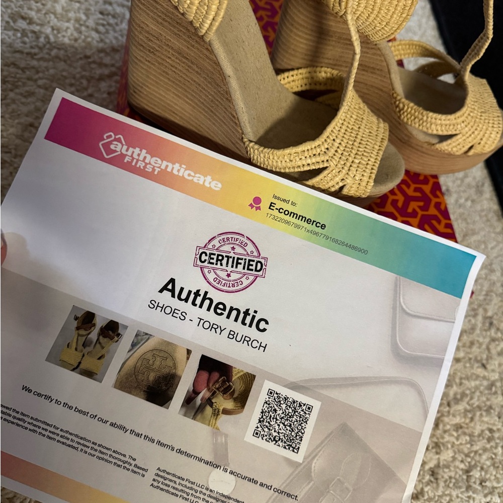 Tory Burch Wedge Sandals